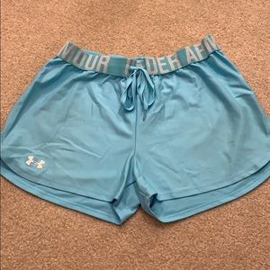 Women’s Light Blue Under Armour Shorts